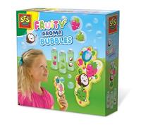 SES CREATIVE - Solution à bulles parfumées - Pomme, fraise et noix de coco - Pour enfants à partir de 5 ans