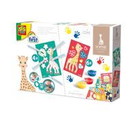 SES Creative – Coloriage et peinture – Hobby 1-4 Sophie la girafe – Créative et éducative – Dès 1 an