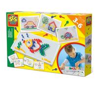 SES Creative Tableau Mosaïque | Activité manuelle | Créativité | pour les enfants | Plusieurs couleurs