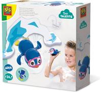 SES Creative Tiny Talents 13094, animal de bain, garçon/fille, 2 ans, bleu, blanc