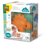 Ses Creative Tiny Talents Jouet De Bain Stégosaure - 100% Caoutchouc Naturel