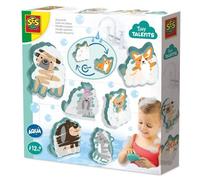 SES Creative – Jouet de bain – Laver les chiens 13084 – Dès 12 mois – Mousse lavable
