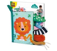 SES Creative Tiny Talents Livre en tissu sensoriel avec queues d'animaux