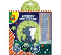 SES Do livre de coloriage phosphorescent 3 en 1