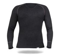 SES Haut Thermique Homme Manches Longues S - 4XL en Coton & Polyester - Sous Vêtement/Pull pour Chaleur et Confort - Anthracite