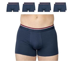 SES Lot de 8 boxers pour homme - Bleu - Large