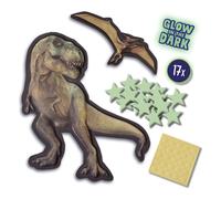 SES Creative 25129 Dino Mega Glowing T-Rex World, Large