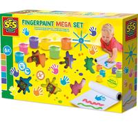 SES Mega set d/mal.doigt 6col 110ml 00393 03937