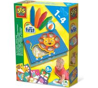 SES Mes premiers crayons Cartes avec animaux 14404 44043