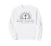 Ses miséricordes sont de Nouveaux Hommes et Femmes chrétiens reconnaissants Sweatshirt