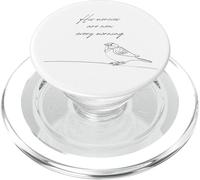 Ses miséricordes sont Nouvelles Chaque Matin (Lamentations 3:22-23) PopSockets PopGrip pour MagSafe