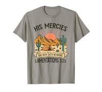 Ses miséricordes sont Nouvelles Chaque Matin - Lamentations 3:23 Retro T-Shirt