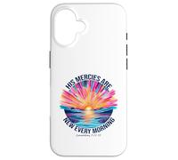 Ses miséricordes sont Nouvelles Chaque Matin, vers chrétiens Coque pour iPhone 16