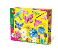 SES Mouler et peindre des papillons scintillants