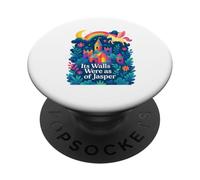 Ses Murs étaient comme dans « Magic Story » de Jasper Kenneth Grahame PopSockets PopGrip Adhésif
