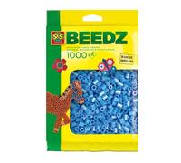 SES Perles à presser, 1000 pcs, bleu 00704