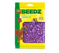 SES Creative perles Beedzde repassage en plastique 1000 pièces violet Violet G