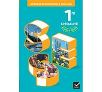 SES Sciences économiques et sociales 1re - Ed. 2023 - Livre élève - Didier Anselm - Hatier - broché - Scolaire / Universitaire