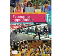 SES Term ES spécialité Économie approfondie