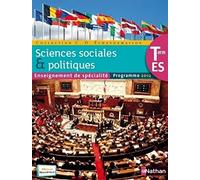 SES Term ES spécialité Sciences sociales et politiques