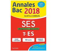 Ses Tle Es - Sujets Et Corrigés - Edition 2018