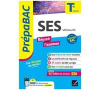Prépabac Réussir l'examen – SES Tle spéc. – Bac 2026 – fiches de révision, sujets corrigés & vidéos