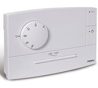 Sesam 1TP te501b - Zefiro Thermostat électronique avec position ON/OFF Interrupteur, Blanc