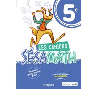Sésamath 5e (2026) - Cahier élève - Association Sésamath - Magnard - broché - Scolaire / Universitaire