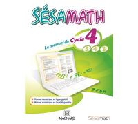 Sésamath Cycle 4 (2016) - Manuel élève Manuel élève, Programmes 2016 - Association Sésamath - Magnard - broché - Scolaire / Universitaire