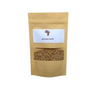 Sésame Doré en Graines 50g - Sesamum Indicum Torréfié - Graines de Sésame Grillées pour Cuisine, Pâtisserie & Salades - Saveur Intense Noisettée - 100% Pur