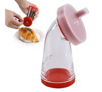 Sesame Grinder - Hand Seasoning Crusher Tool, Manual Salt or Pepper Mill, Rotating Grinder for Kitchen, Ceramic Core Garnish Dispenser, Dining Table Hardware, Portable Seed & Nut