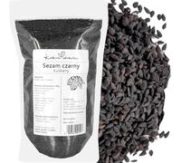 Sésame Noir Naturel 500g - Graines Entières Riche En Protéines Et Fibres - Saveur Intense, Idéal Pour Pâtisserie, Cuisine Asiatique Et Salades - Kuchnia Zdrowia