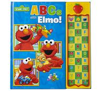 Sesame Street - ABCs with Elmo! 30 Button Sound Book - Great for Learning First Words and the Alphabet - PI Kids