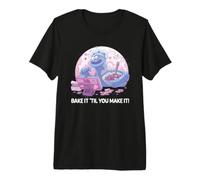 Sesame Street Bake It Til You Make It Cookie Monster T-Shirt Haut de Gamme