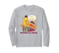 Sesame Street Bert and Ernie Patience is A Virtue Manche Longue