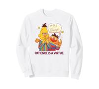 Sesame Street Bert and Ernie Patience is A Virtue Sweatshirt