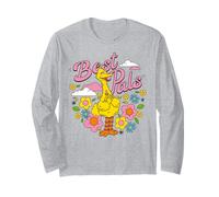 Sesame Street Big Bird Best Pals Good Friends Classic BFF Manche Longue