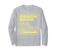 Sesame Street Big Bird Boom Box Beach Chill Classic Holiday Manche Longue