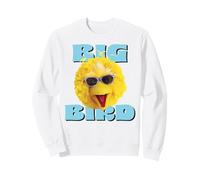Sesame Street Big Bird Pose Visage Cool Nuances d'été Classiques Sweatshirt