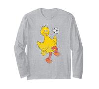 Sesame Street Big Bird Soccer Manche Longue