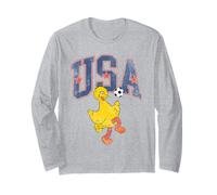 Sesame Street Big Bird USA Soccer Manche Longue