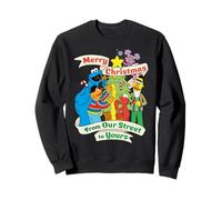 Sesame Street Biscuit pour Sapin de Noël Ernie Elmo Abby Friends Sweatshirt