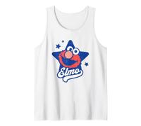 Sesame Street Blue Star Elmo Débardeur