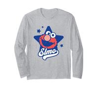 Sesame Street Blue Star Elmo Manche Longue