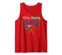 Sesame Street Christmas Elmo Fun Lights Seasonal Wishes Classic Débardeur