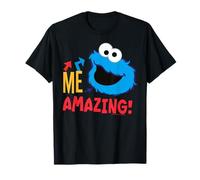 Sesame Street Cookie Monster Amazing Pose Cartoon Classique T-Shirt