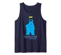 Sesame Street Cookie Monster Attitude Cool King Pose Classique Débardeur