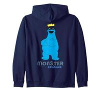 Sesame Street Cookie Monster Attitude Cool King Pose Classique Sweat à Capuche
