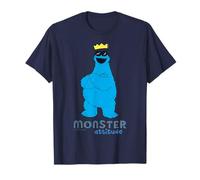 Sesame Street Cookie Monster Attitude Cool King Pose Classique T-Shirt