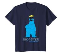Sesame Street Cookie Monster Attitude Cool King Pose Classique T-Shirt